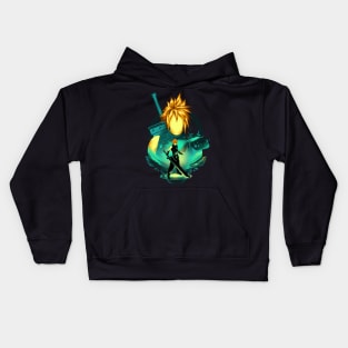 Midgar Mercenary Kids Hoodie
